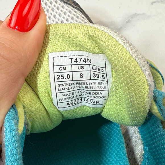 ASICS Gel-Contend 2 Running Cross Training Shoes (T475Q) Women's Size 8 - Picture 15 of 15